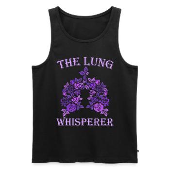 Respiratory therapists Respiratory therapist Occupational therapists - Men's Premium Organic Tank Top - black - Front - Michal (187cm)