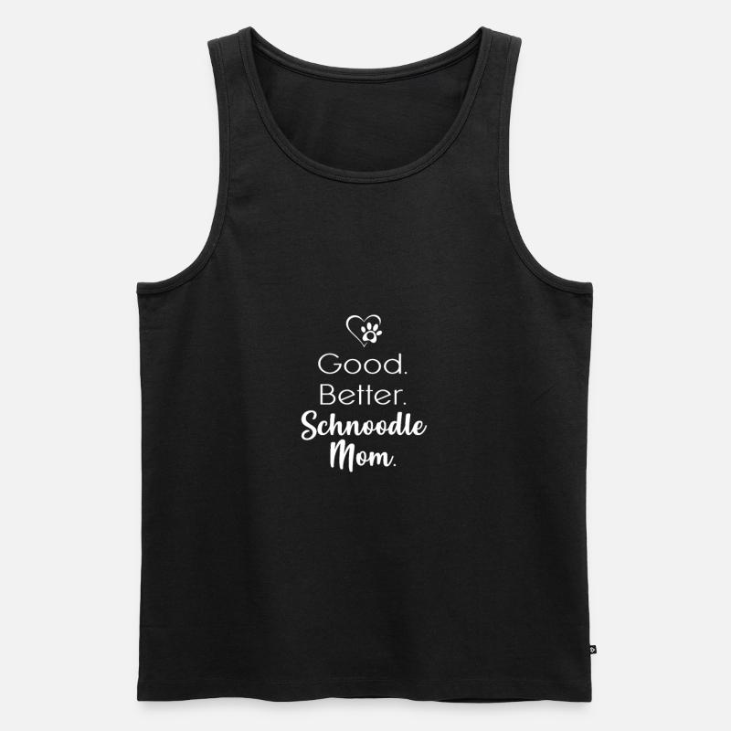 Schnoodle - Männer Premium Bio Tank Top - Schwarz
