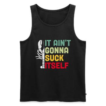 Well, it won't get itself spiny crayfish - Men's Premium Organic Tank Top - black - Front - Michal (187cm)