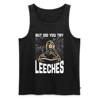 Plague Doctor Medieval Doctor Doctor Doctor - Men's Premium Organic Tank Top - black - Front - Michal (187cm)