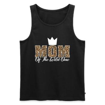 Mutter Der Wilden Einen 1. Geburtstag Frauen - Männer Premium Bio Tank Top - Schwarz - Vorne - Michal (187cm)