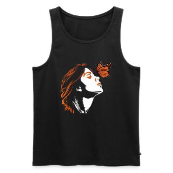 Monarch Butterfly Mom Insect Owner Entomologist - Männer Premium Bio Tank Top - Schwarz - Vorne - Michal (187cm)