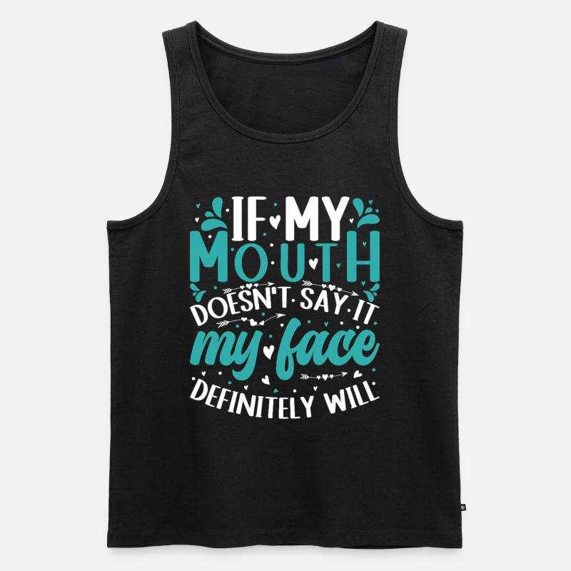 Stellen Sie Sich Vor - Männer Premium Bio Tank Top - Schwarz