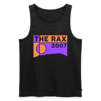 Rax Heukuppe Hiking Circular Hike Altitude Souvenir - Men's Premium Organic Tank Top - black - Front - AI Model Male 178 light (178cm)