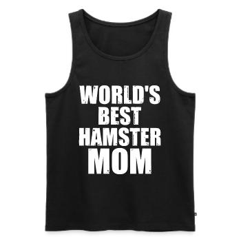 Hamster Tier Haustier Liebhaber Sagt Hamster Besitzer - Männer Premium Bio Tank Top - Schwarz - Vorne - AI Model Male 178 light (178cm)