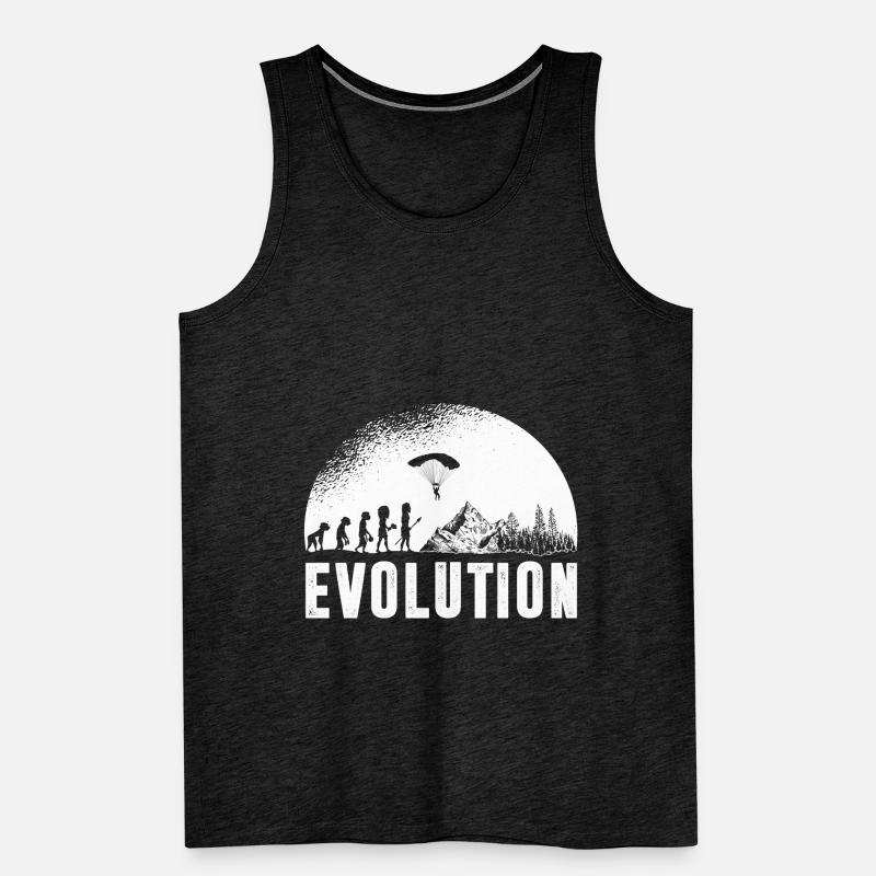 Paragliding Evolution Männer Premium Bio Tank Top