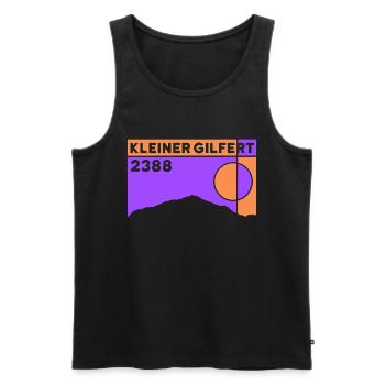 Kleiner Gilfert Ski Tour Randonnée Souvenirs Tyrol - Débardeur bio Premium Homme - noir - Devant - Michal (187cm)