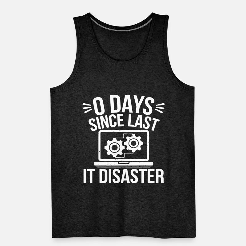 Support Administrateur Nerd Computer Tech Débardeur bio Premium Homme