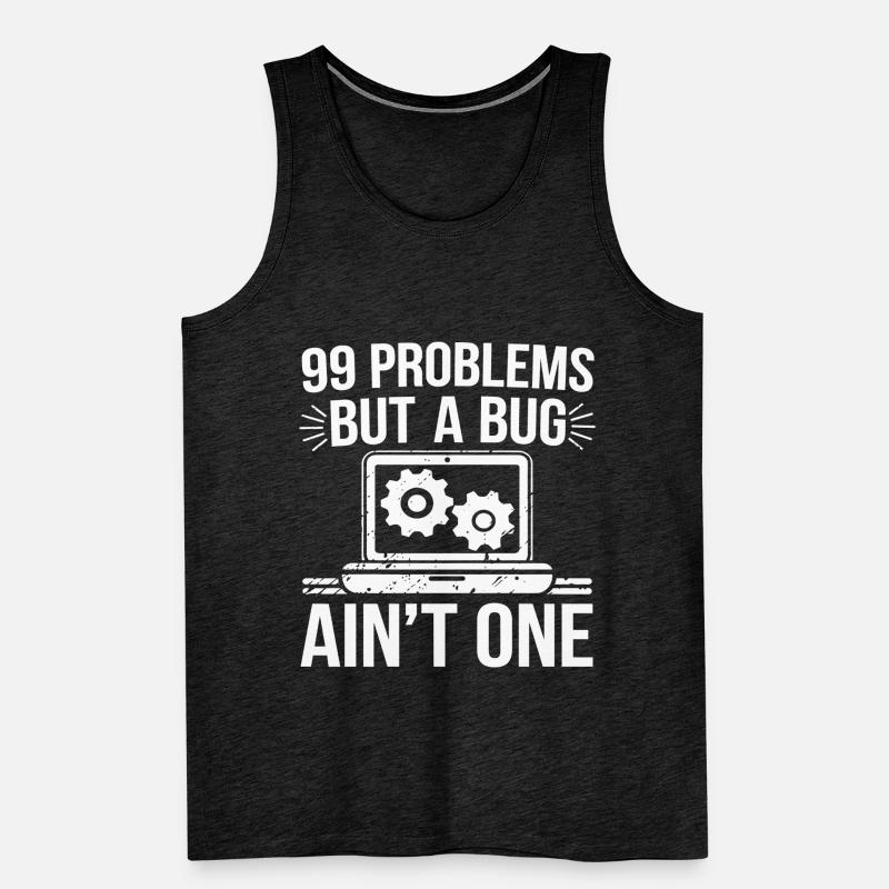 Administrator Support Nerd Computer Tech Männer Premium Bio Tank Top