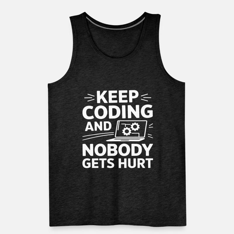 Support Administrateur Nerd Computer Tech Débardeur bio Premium Homme