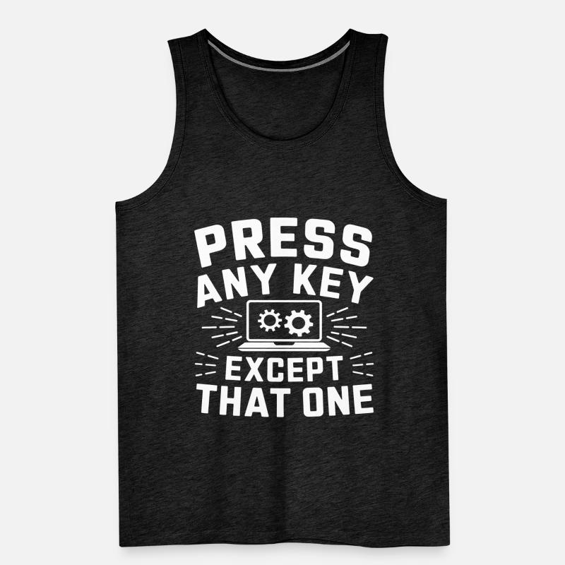 Administrator Support Nerd Computer Tech Männer Premium Bio Tank Top