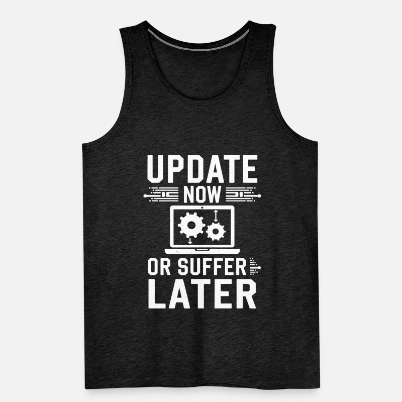 Administrator Support Nerd Computer Tech Männer Premium Bio Tank Top