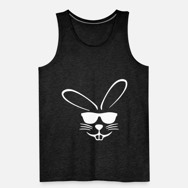 Happy Easter Happy Easter Cool Easter Bunny Gift Men's Premium Organic Tank Top