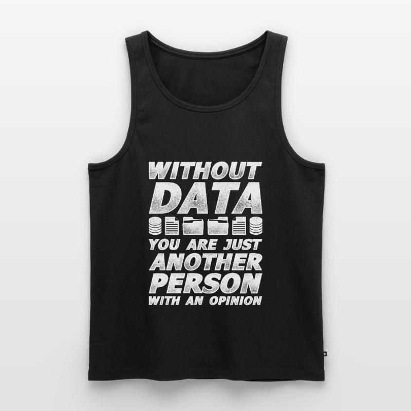 Statistician stochastics data analysis math Men's Premium Organic Tank Top