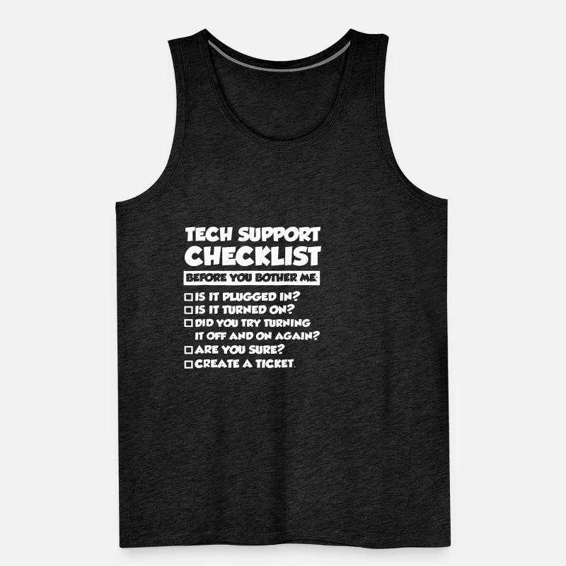 Programmierer Männer Premium Bio Tank Top