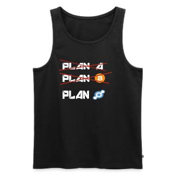 Krypto Crypto Helium Mining HNT Bitcoin Blockchain - Männer Premium Bio Tank Top - Schwarz - Vorne - AI Model Male 178 light (178cm)
