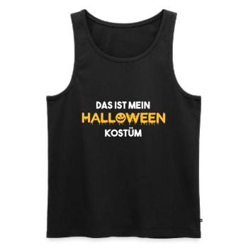 Das ist mein HALLOWEEN Kostüm lustige Geschenkidee - Männer Premium Bio Tank Top - Schwarz - Vorne - AI Model Male 178 light (178cm)