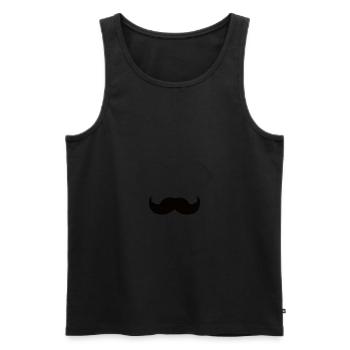 fathers day - Men's Premium Organic Tank Top - black - Front - AI Model Male 178 light (178cm)