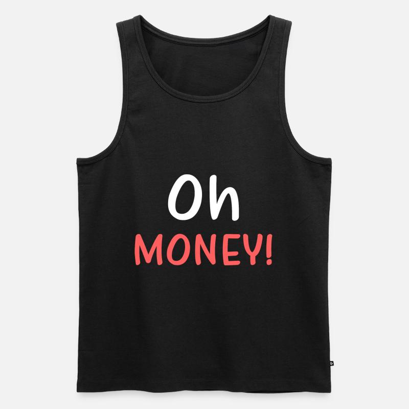 OH HONIG - Männer Premium Bio Tank Top - Schwarz