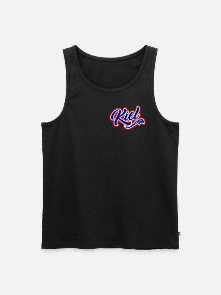 KIEL - Männer Premium Bio Tank Top - Schwarz