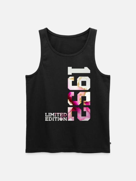 74-ÅRS FØDSELSDAG 74 ÅRS BEGRÆNSET UDGAVE 1952 - Herre Premium økologisk tanktop - sort