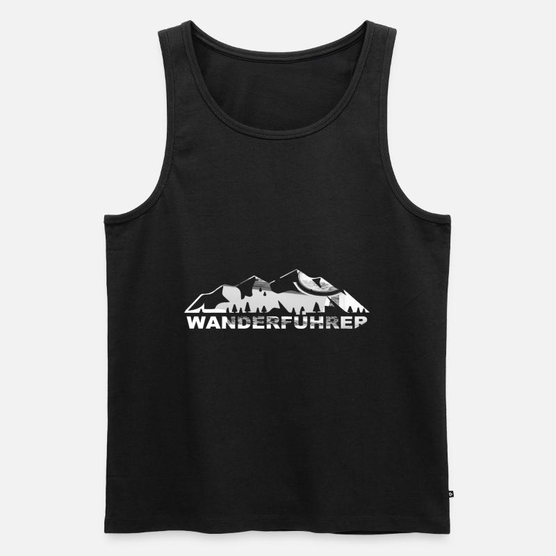 Wanderfuhrer - (6) - Männer Premium Bio Tank Top - Schwarz