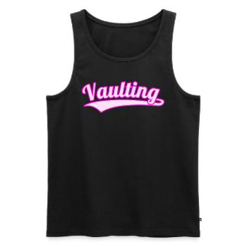 Vaulting Voltigieren Volti Team - Männer Premium Bio Tank Top - Schwarz - Vorne - AI Model Male 178 light (178cm)