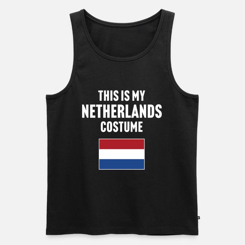 Ce costume de mes Pays-Bas - Débardeur bio Premium Homme - noir
