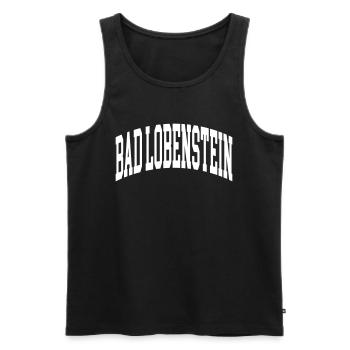 Bad Lobenstein - Débardeur bio Premium Homme - noir - Devant - Michal (187cm)