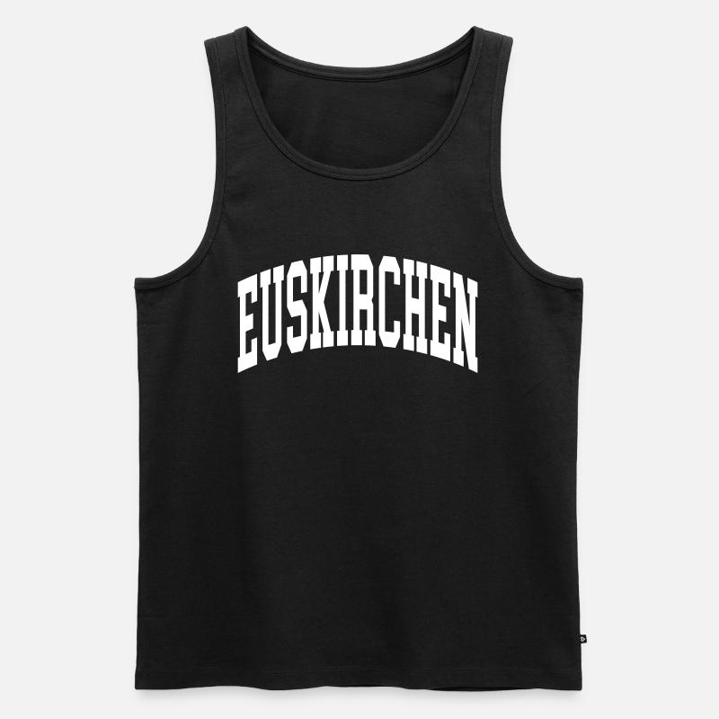 Euskirchen - Männer Premium Bio Tank Top - Schwarz