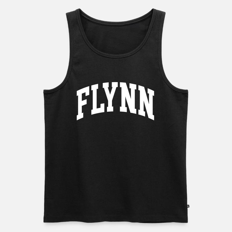 Flynn - Männer Premium Bio Tank Top - Schwarz