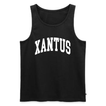 Xantus - Débardeur bio Premium Homme - noir - Devant - Michal (187cm)
