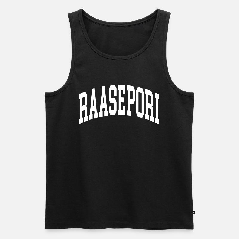 Raasepori - Männer Premium Bio Tank Top - Schwarz