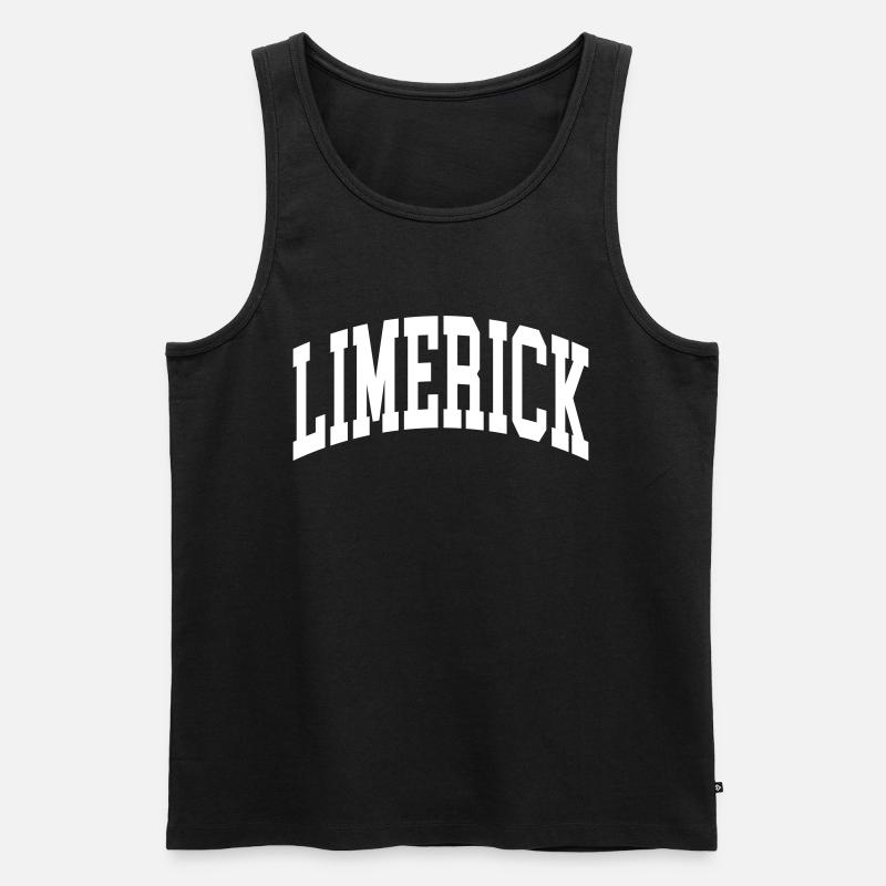 Limerick - Männer Premium Bio Tank Top - Schwarz