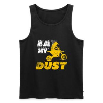 Motorcycle motocross - Men's Premium Organic Tank Top - black - Front - Michal (187cm)