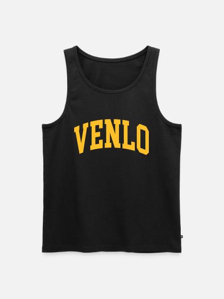 Venlo - Men's Premium Organic Tank Top - black