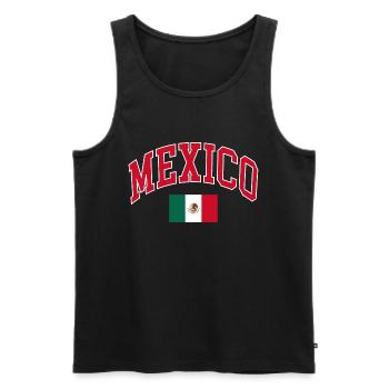 Mexico - Men's Premium Organic Tank Top - black - Front - AI Model Male 178 light (178cm)
