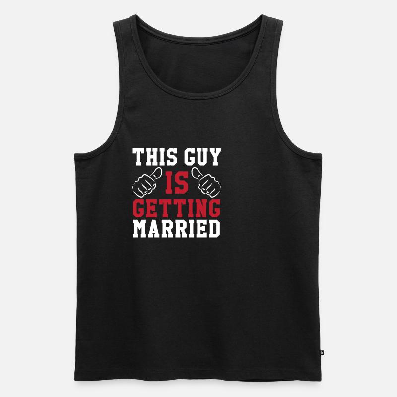 Junggesellenabschied - Männer Premium Bio Tank Top - Schwarz
