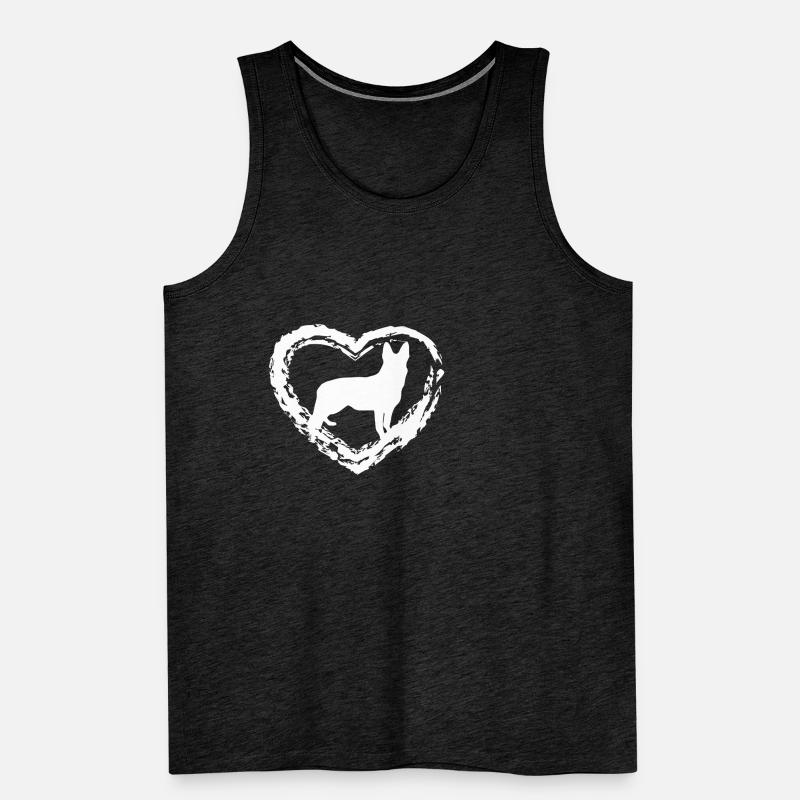 Deutscher Schäferhund Männer Premium Bio Tank Top