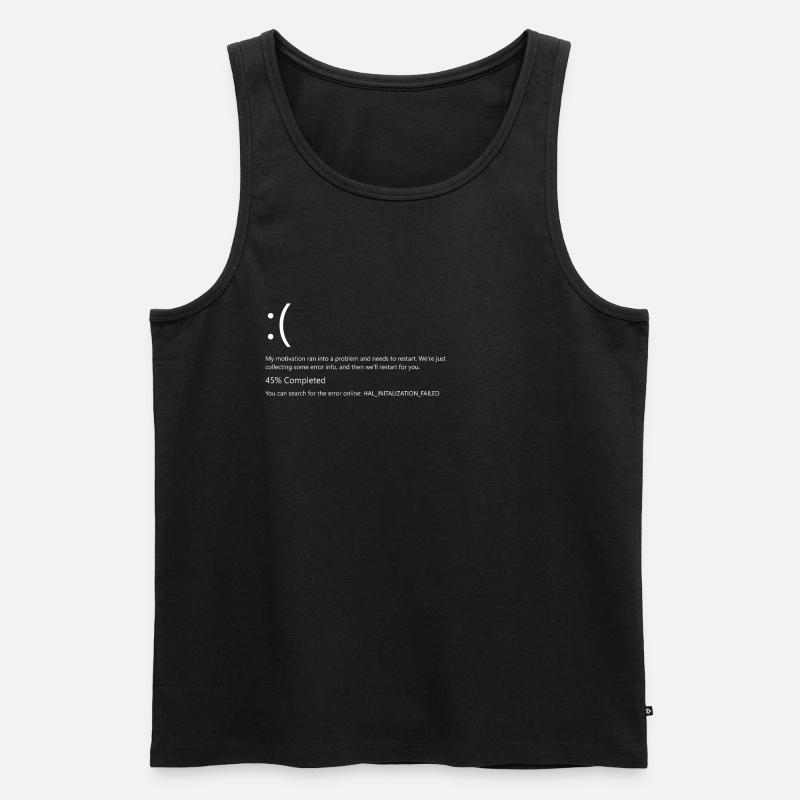 Programmeur - Débardeur bio Premium Homme - noir