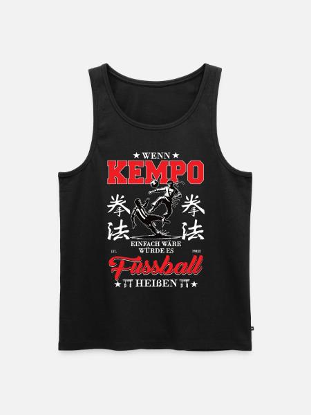 If Kempo Karate Were Easy - Men's Premium Organic Tank Top - black