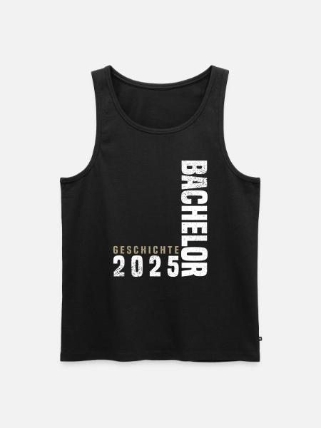Bachelor Geschichte 2025 - Männer Premium Bio Tank Top - Schwarz