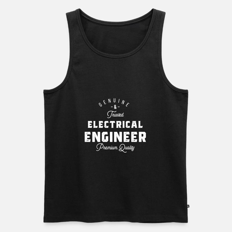 electrical engineer gift - Men's Premium Organic Tank Top - black