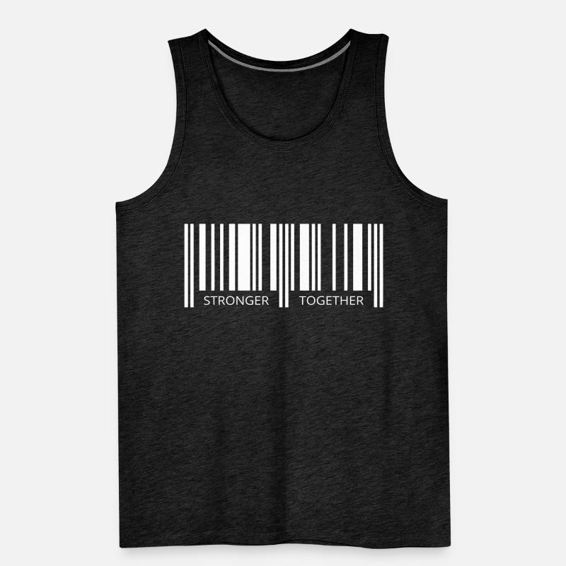 Ensemble puissant Corona Barcode Strichcode Partner Débardeur bio Premium Homme