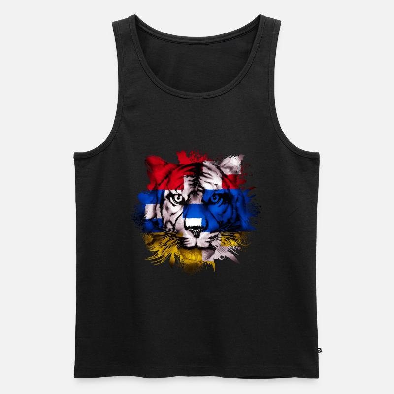 Arzach - Männer Premium Bio Tank Top - Schwarz
