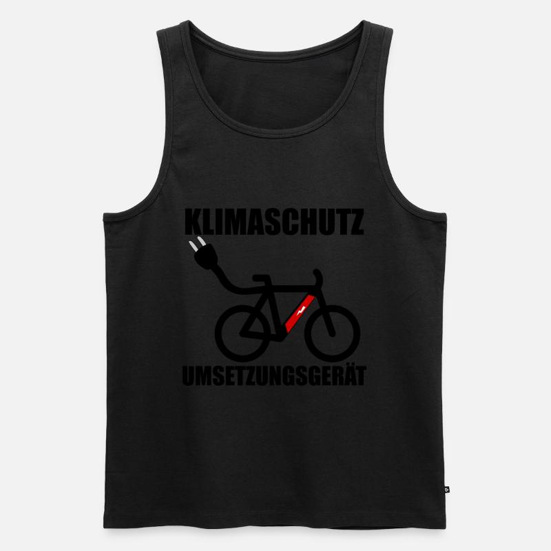 Klimaschutz Umsetzungsgerät - Männer Premium Bio Tank Top - undefined