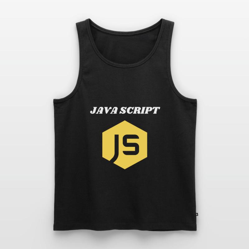 JavaScript Programmer Men's Premium Organic Tank Top