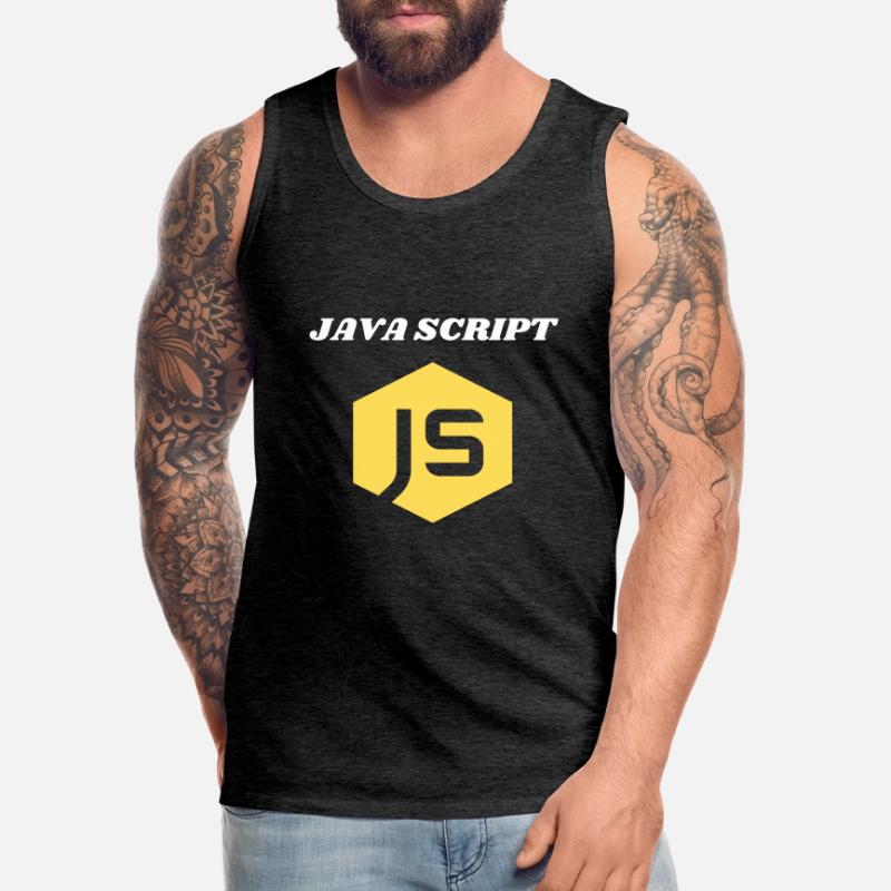 JavaScript Programmer Men's Premium Organic Tank Top