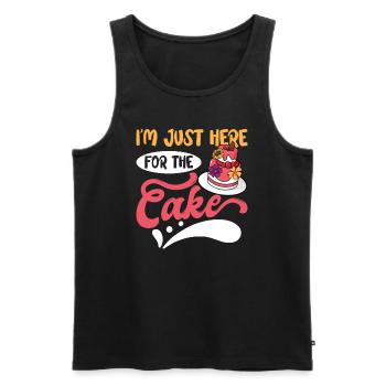 Cake Artist Cake Decorator Decorator B - Men's Premium Organic Tank Top - black - Front - AI Model Male 178 light (178cm)