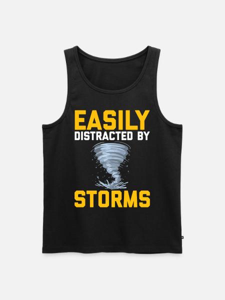 Sturmjäger - Männer Premium Bio Tank Top - Schwarz